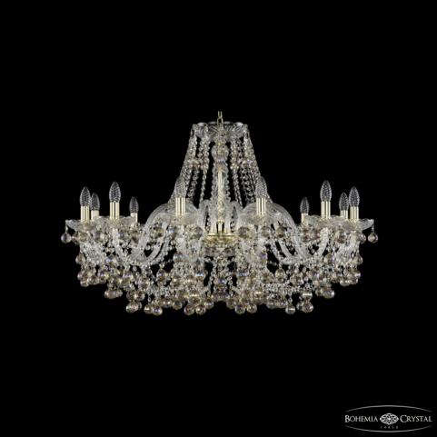Люстра Bohemia Ivele Crystal  1409/12/360 G K801