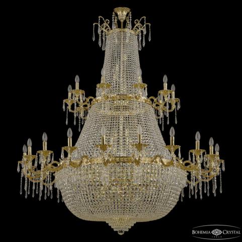 Люстра Bohemia Ivele Crystal 2227H201/20+10/162IV/2D/Y1 G