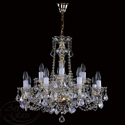 Люстра Art Glass COURTNEY XII. VA-PE CE