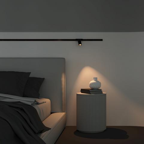 Трековый светильник Maytoni Focus LED Radity 3000K TR103-1-12W3K-M-B