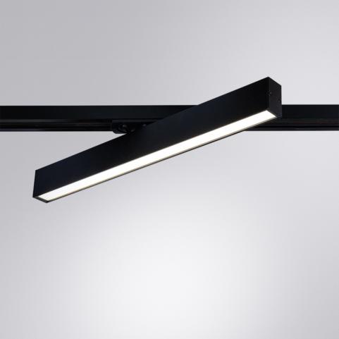 Трековый светильник Arte Lamp Lineetta 4000K A4576PL-1BK
