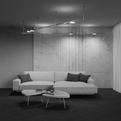Трековый светильник Maytoni Technical Flarity 3000K Plato TR153-1-10W3K-BS