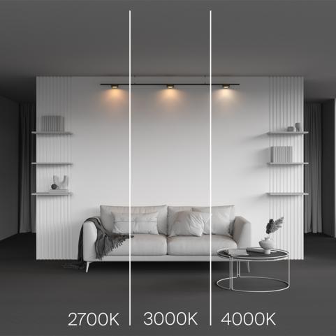 Трековый светильник Maytoni Technical Levity 4000К Zon TR189-1-12W4K-BBS