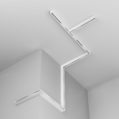 Шинопровод Maytoni Exility  TRX034-413W, магнитный накладной/подвесной, белый 3м