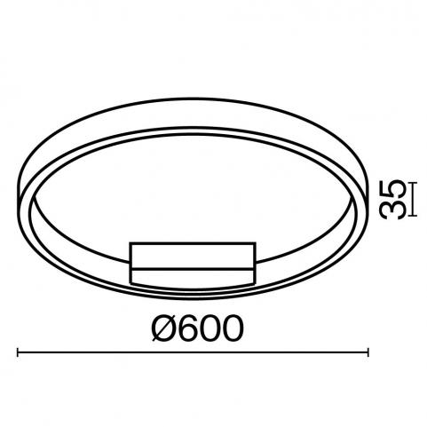 Потолочный светильник Maytoni Rim  MOD058CL-L35WK