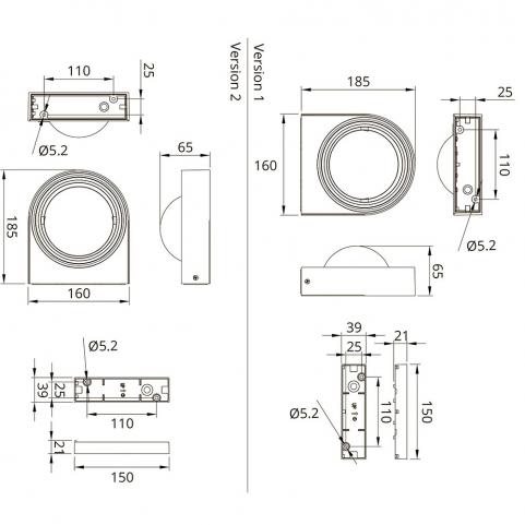 Настенный уличный светильник Arte Lamp San Francisco A1831AL-1BK
