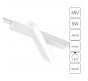 Магнитный трековый светильник Arte Lamp Rapid 4000К A6160PL-1WH