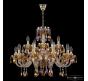 Люстра Bohemia Ivele Crystal 5417/10+5/240 G Shampan/M-1H K777