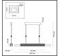Подвесной светильник Odeon Light Marmi 4360/25L