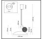 Подвесной светильник Odeon Light Travertino 6625/20L