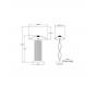 Настольный светильник Arte Lamp Veil A5061LT-1PB