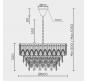 Подвесной светильник Modelux   ML.7220.600 CR