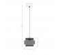Светильник подвесной Arte Lamp Grid A7069SP-1BK